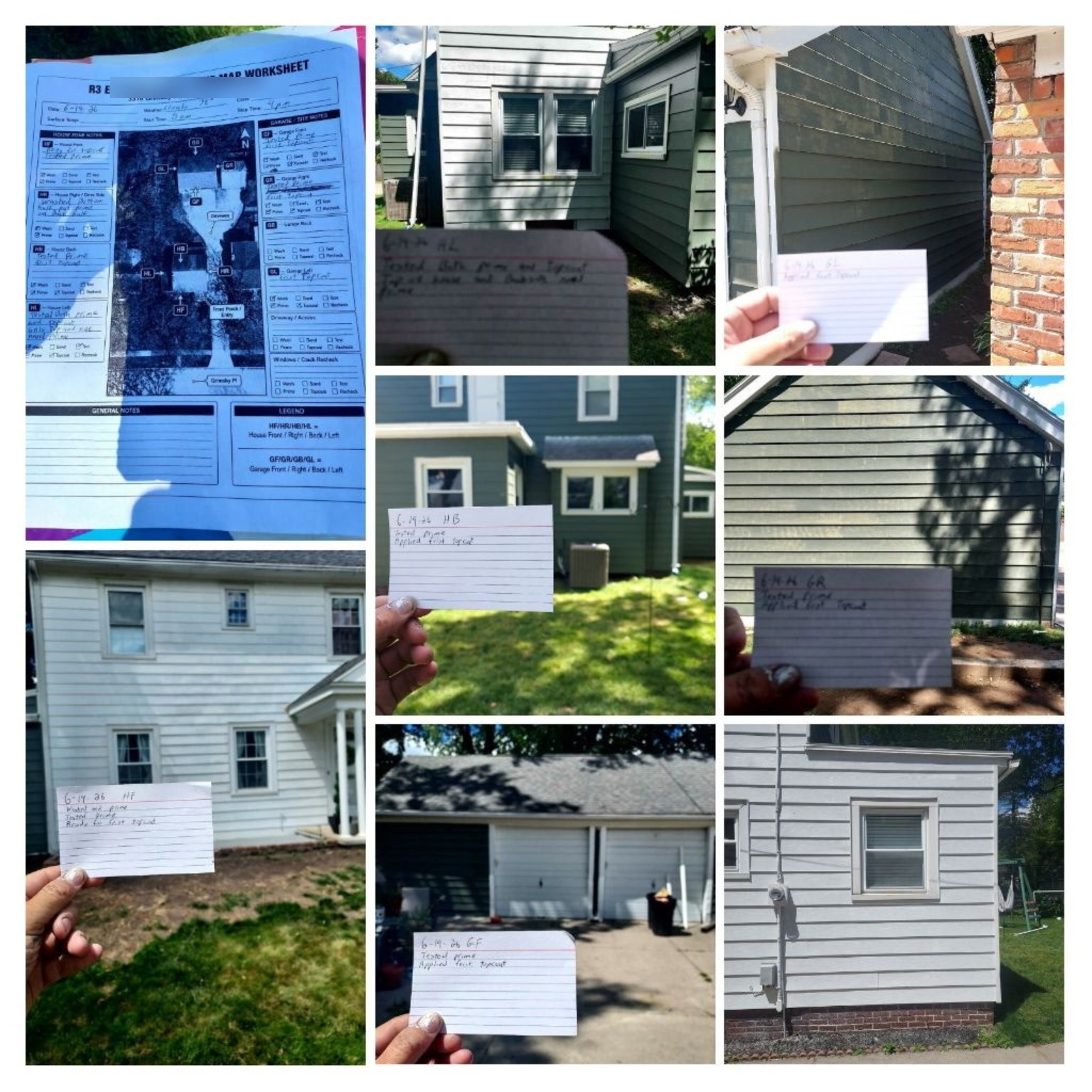 R3 zone mapping and field documentation